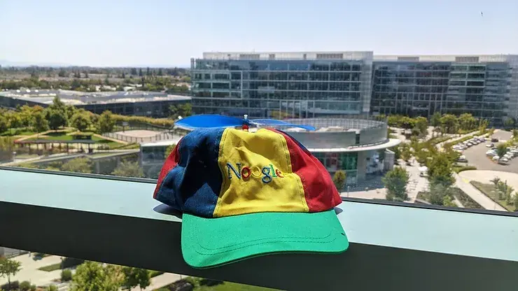 A google hat